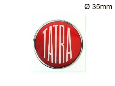Sticker 3D logo TATRA