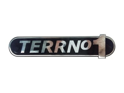 Sign TERRNo1 black - sticker