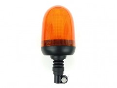 Rotating beacon 12/24V LED orange flexible rod mounting LUMINEX