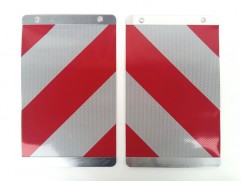 Reflective board for folding fronts with the strip 250x425mm pair