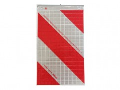 Reflective board for folding fronts with the strip 250x425mm right