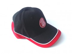 Black cap with TATRA logo and red trim