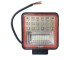 LED work light 106x106 10-60V, 42x3W (126W), ECE R10