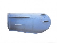 1. discharge chute rotating metal STETTER