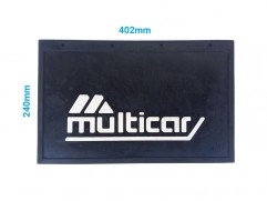 Mud flap rear with a sign Multicar M25