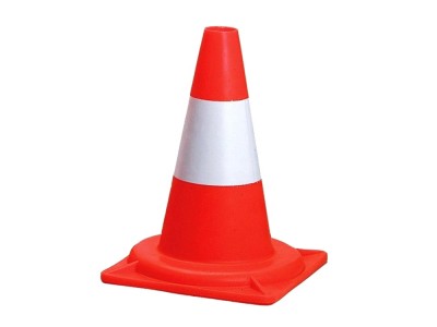 Traffic cone hard PE 30cm