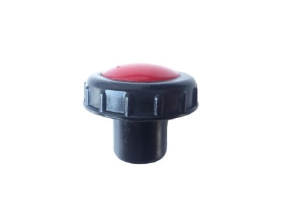 Control indicator red - plastic clamp - lens only Tatra T148, LIAZ