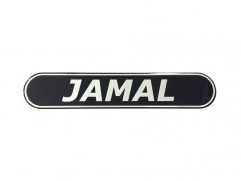 Sign JAMAL black - sticker