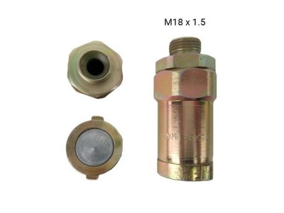 Rýchlospojka hydraulická - samec bajonet M18x1,5