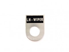 Label wiper left PV3S (EN)