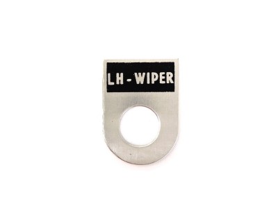 Label wiper left PV3S (EN)