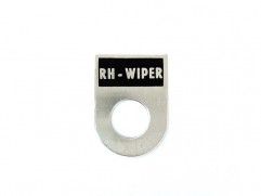 Label wiper right PV3S (EN)