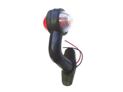 Side marker lamp curved long