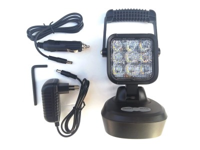 Work searchlight rechargeable LED 12/24V 9x1W (9W)