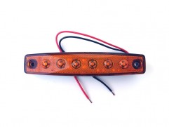 Pozičné svetlo LED 99,5x14,5mm oranžové SERTPLAS