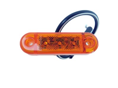 Pozičné svetlo 3 LED 65x19mm oranžové SERTPLAS