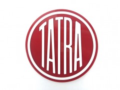 TATRA Emblem rundes Kunststoff