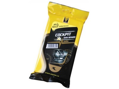 Coyote Cockpit Cleaning Wipes vanilla 30 pcs