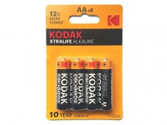 Alkalická batéria AA Kodak Xtralife LR 06 4ks