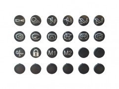 Symbols for LIEBHERR control unit