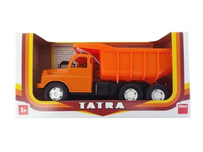 Detská plastová hračka Tatra T148 oranžová 30cm