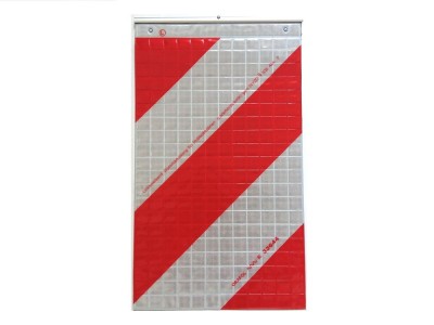Reflective board for folding fronts with the strip 250x425mm left