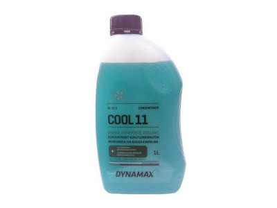 Antifreeze into cooler G11 blue 1L DYNAMAX