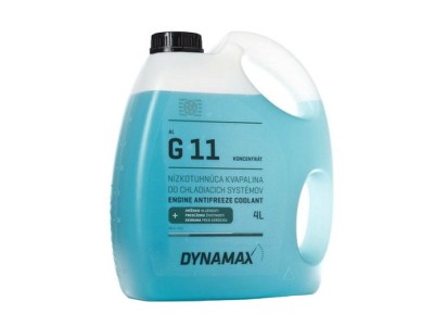 Antifreeze into cooler G11 blue 4L DYNAMAX