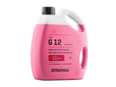 Antifreeze Coolant G12 red 4L DYNAMAX