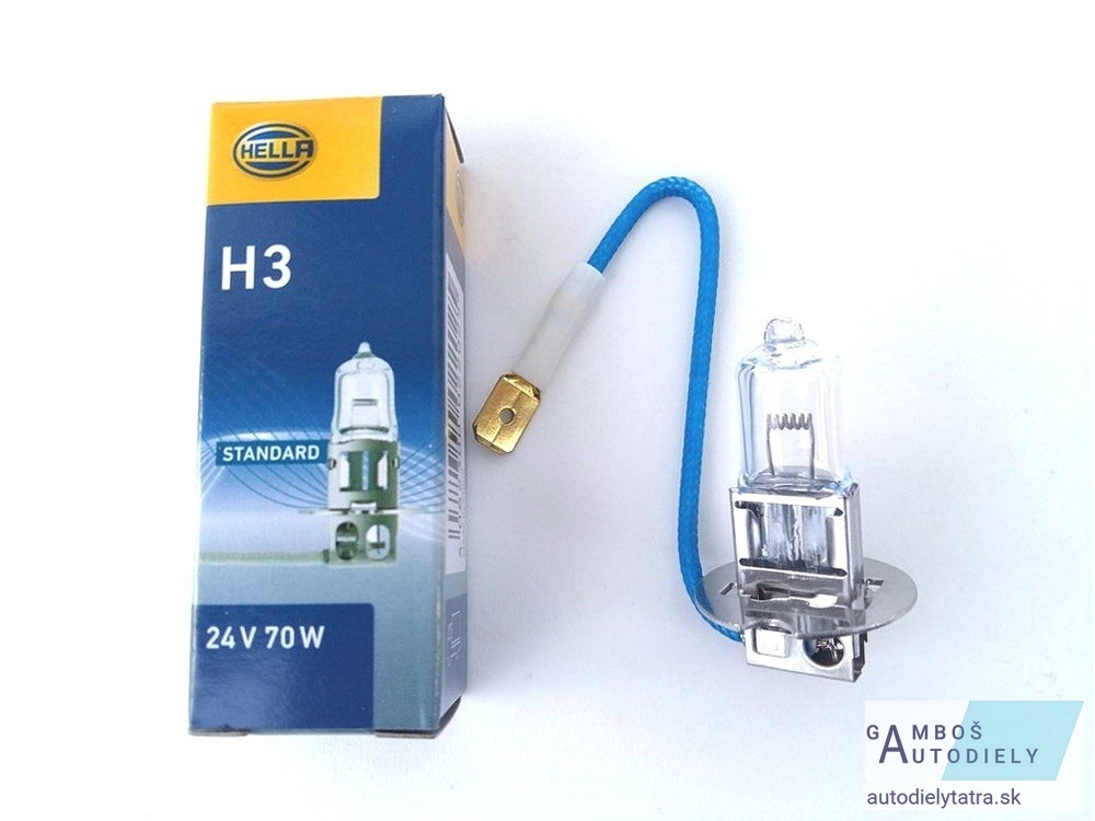 Light bulb H3 24V 70W PK22s