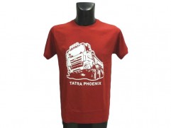 T-shirt men Tatra Phoenix red