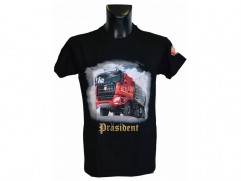 T-shirt men Tatra Phoenix Präsident 8x8 black