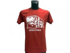 T-shirt men Tatra Force red