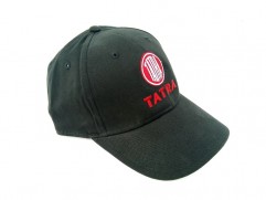 Black cap with red inscription and TATRA logo