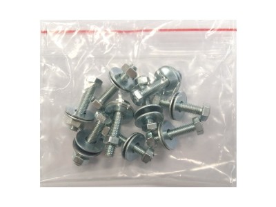 Screw M5x25 + nut + washers set (for cuff-axle PV3S)