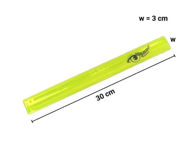 Reflexstreifen gelb (Ärmel) 30x3