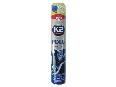 Spray K2 POLO COCKPIT for dashboard 750ml LEMON (lemon scent)