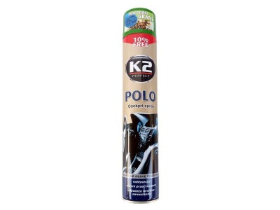 Spray K2 POLO COCKPIT for dashboard 750ml PINE (pine scent)