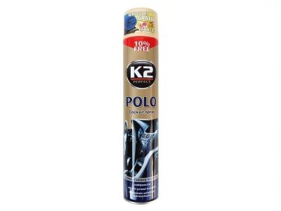 Spray K2 POLO COCKPIT for dashboard 750ml VANILLA (vanilla scent)