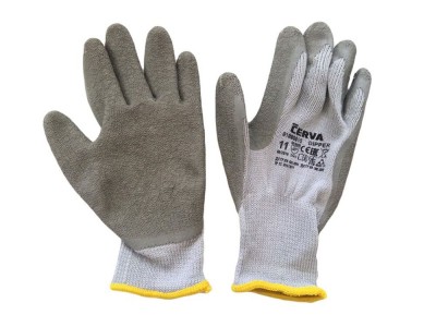 Work gloves DIPPER CERVA latex 11 (price is for 1 pair)