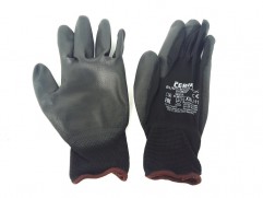 Pracovné rukavice Bunting Black ČERVA nylonové XXL/11 (uvedená cena je za 1 pár)