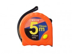 Tape measure 5m x 19mm orange-gray ASTRA
