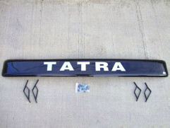 Sonnenschutz (Spoiler) mit der Aufschrift Tatra mit Halterungen