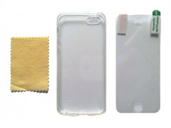 Ultra-tenké silikónové púzdro pre Iphone 5SE, 5G/5S transparentné