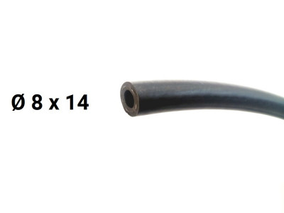 Fuel hose D8x14 (price is for 1 m)