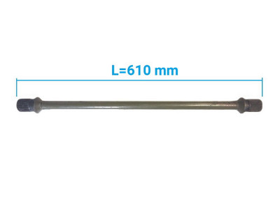 Hriadeľ hnací ventilátora L=610 mm Tatra T148