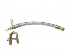 Inner tube valve V-631 longer with reinforced hose (L=210mm)