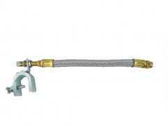 Inner tube valve V-630 shorter with reinforced hose (L=180mm)