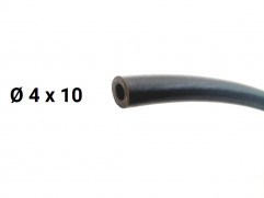 Kraftstoff-Gummischlauch D4x10 (Preis gilt für 1 m)