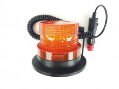 Rotating Beacon 12/24V LED small orange magnetic R65